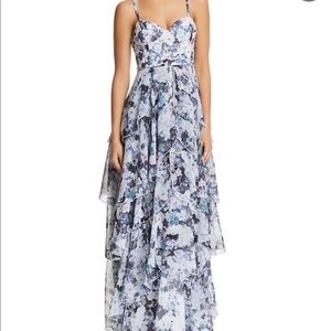 Fame and Partners floral tiered dress